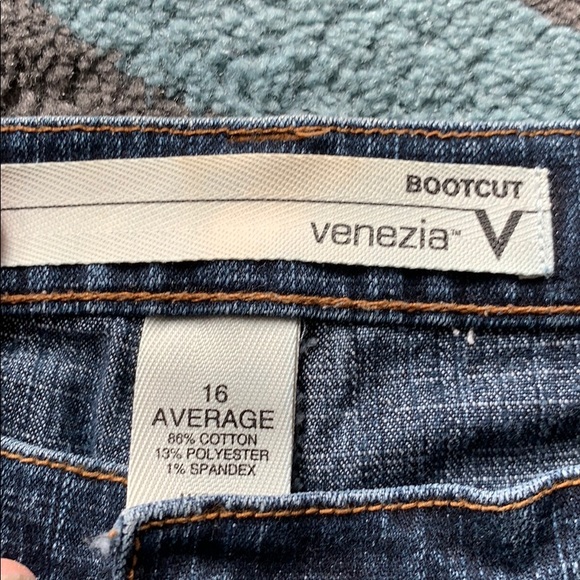 Venezia Lane Bryant Sz 16 Bootcut Jeans EUC - Picture 3 of 6